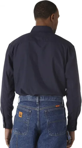 Miniatura 2 de Wrangler Riggs Workwear Camisa de trabajo FR ignífuga con dos bolsillos para hombre