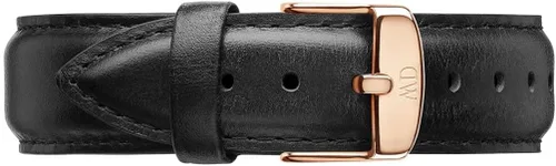 Miniatura 7 de Daniel Wellington Reloj clásico para hombre - Caja de 1.417 in - 1.575 in, movimiento de cuarzo japonés, correa de cuero, resistente al agua, reloj