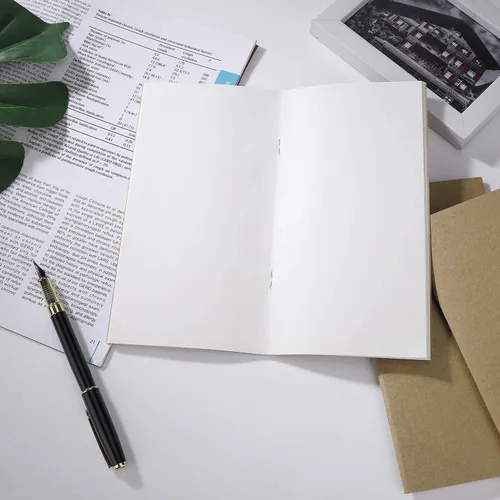 Miniatura 4 de Páginas de recambio para diario de cuero de viaje, A6 en blanco y forrado, almohadillas para rascar, 3 juegos de 6 recambios de diario para cuaderno