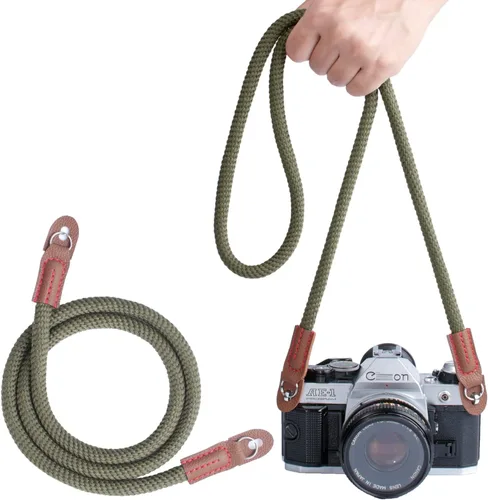 Miniatura 10 de Correa de cámara, correa de cuerda para cámara compatible con Sony Nikon Canon Fuji Camera Strap Rope SLR, DSLR, cámaras sin espejo