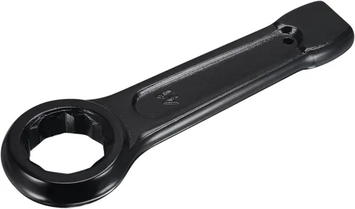 Miniatura 11 de uxcell Llave tipo anillo de extremo de caja de 0.866 in, herramienta de mano de llave de cabeza única de acero de alta resistencia