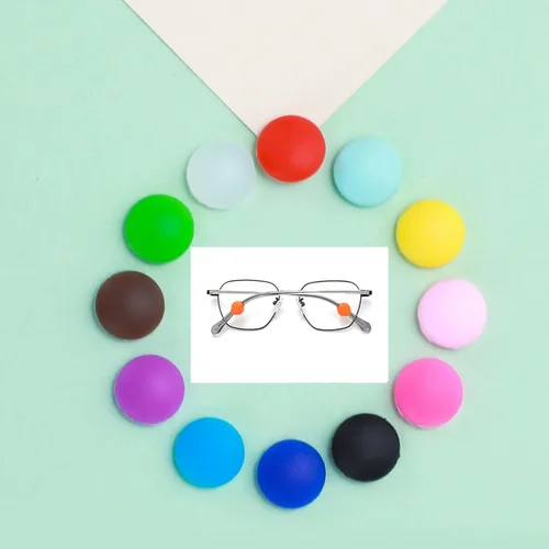 Miniatura 7 de OPUGIT - Ganchos para orejas de gafas, retenedor de punta de sien de silicona antideslizante, retenedor de gafas cómodo para gafas de sol y gafas