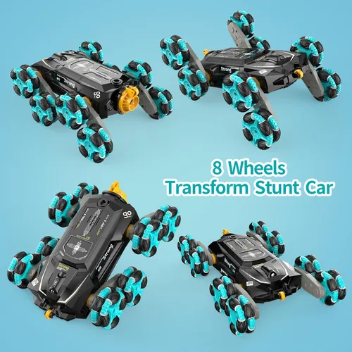 Miniatura 2 de 8WD Vehículos de Acrobacias RC con Detección de Gestos - Juguetes y Regalos para Niños de 8, 9, 10, 11, 12 Años, Niños y Niñas, Coches de Control