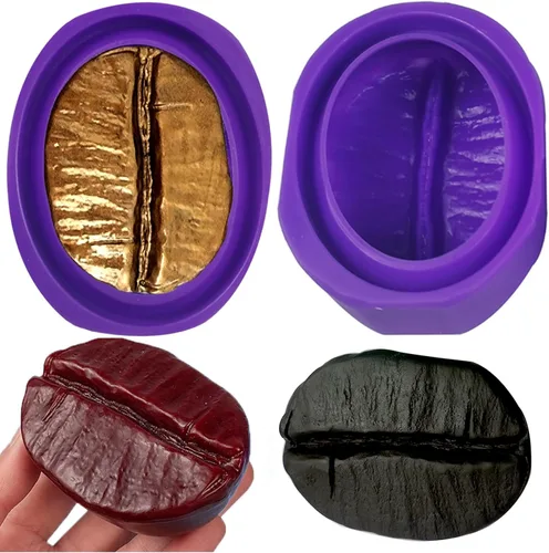 Miniatura 11 de Moldes de jabón de Navidad, 2 moldes de silicona de Navidad para velas, jabones, mini pasteles, árbol de Navidad, copo de nieve, Papá Noel