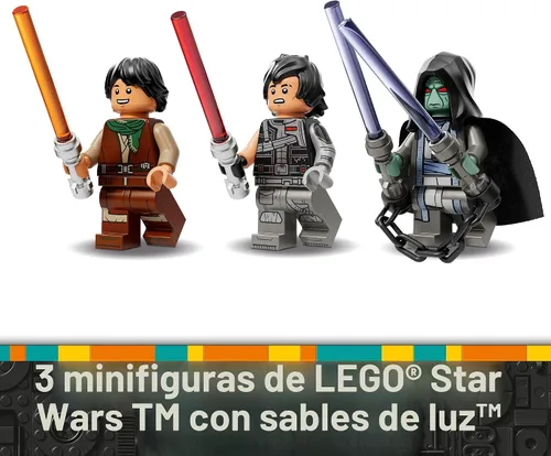Miniatura 5 de LEGO Star Wars: Rebuild The Galaxy The Force Burner Snowspeeder Juguete de Construcción - Set de Juego de Simulación 2 en 1 con 3 Minifiguras