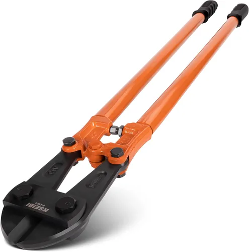 Miniatura 13 de KSEIBI 141575 Cortadores de pernos pequeños de 14 pulgadas, cortador de pernos de alambre de cromo vanadio resistente con mango ergonómico de agarre