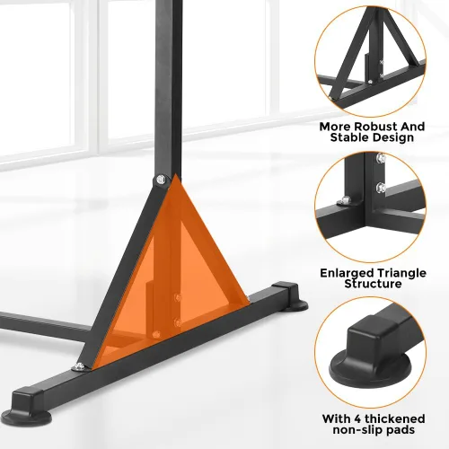 Miniatura 3 de Pull Up Station, Power Tower Adjustable Pullup Bar Free Standing, Heavy Duty Multifunction Strength Training Pull Up Bar, Gym Workout Fitness