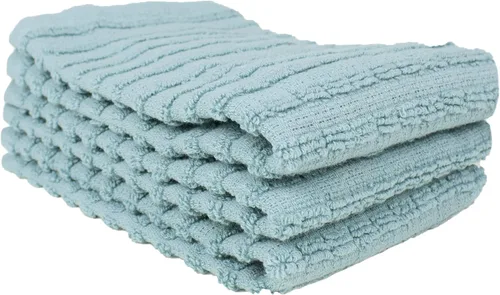 Ritz Royale Collection - Juego de paños de cocina de 100 % algodón peinado, altamente absorbente, juego de paños de cocina, 13-3/4 x 12 pulgadas,