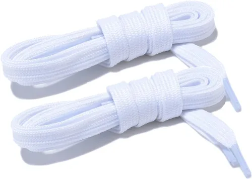 Cordones para tennis deportivos planos anchos (2 pares) 6 colores 8 tamaños para tennis y zapatos