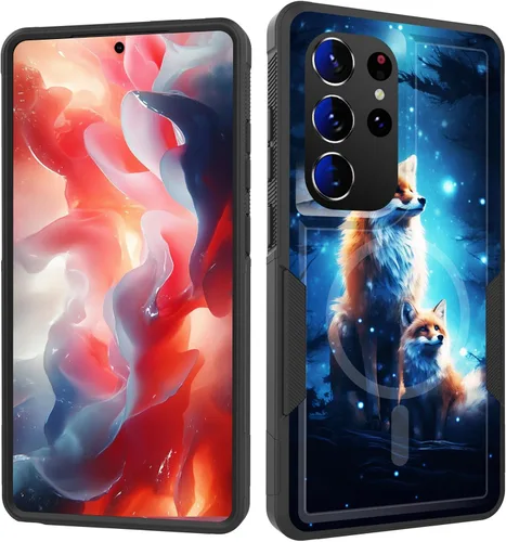 Miniatura 277 de Funda magnética para Galaxy A16 5G, [compatible con MagSafe] [protección contra caídas de grado militar] Funda resistente a prueba de golpes