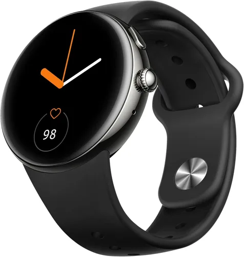 Parsonver Reloj inteligente AMOLED para hombres y mujeres, pantalla siempre encendida, rastreador de fitness, responder/realizar llamadas, 2 bandas