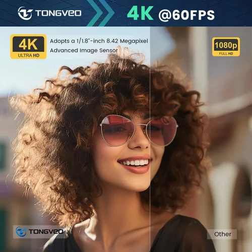 Miniatura 3 de Cámara 4K NDI PTZ 60FPS, 4KP60 AI Auto-Tracking 20X Zoom óptico Cámara de videoconferencia 1/1.8 UHD CMOS 8.42MP con USB 3G-SDI HDMI LAN Salidas POE