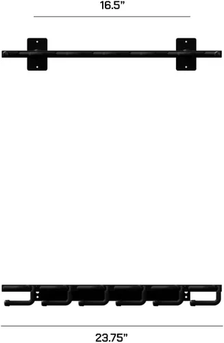 Miniatura 4 de Hold Up Displays - Estante para armas y rifles con capacidad para 6 armas de fuego Winchester Remington Ruger y más - Acero resistente - Fabricado 1