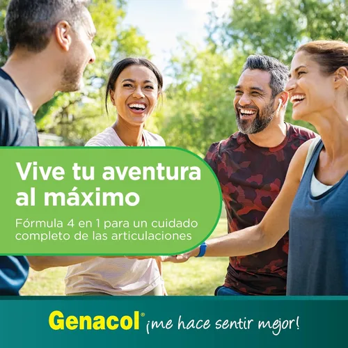 Miniatura 8 de Genacol Optimum – Glucosamina, condroitina, MSM y suplemento para articulaciones de colágeno ultrahidrolizado, fórmula completa para articulaciones