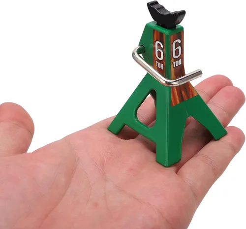 Miniatura 6 de Juego de soporte de gato portátil a control remoto, accesorio decorativo de simulación de altura, mini gato de elevación para carrocerías de coche