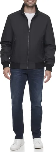 Miniatura 6 de Calvin Klein Abrigos de invierno para hombre - Chaqueta softshell con capucha forrada de sherpa