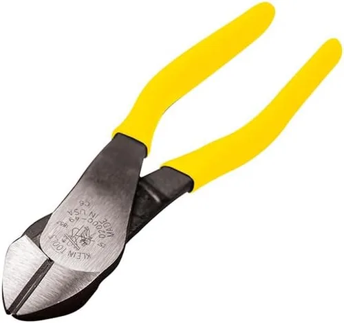 Miniatura 3 de Klein Tools Alicates D2000-49, alicates de corte diagonal con cuchillos de corte resistentes, mordazas cortas y empuñaduras de doble material, 9