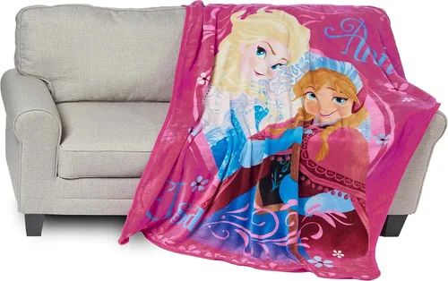 Miniatura 5 de Northwest Frozen Loving Sisters Manta de micro raschel, 46 x 60 pulgadas