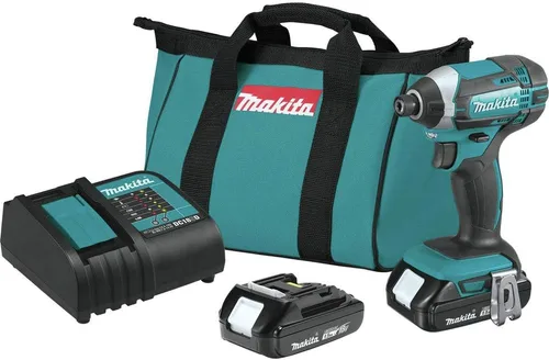 Makita XDT11SY 18V LXT® Kit de destornillador de impacto inalámbrico compacto de iones de litio (1.5Ah)
