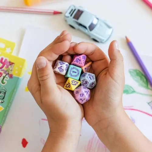 Miniatura 2 de Q-Workshop My First Dice Set, Little Berry