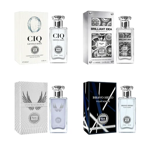 Miniatura 14 de Hybrid & Company 4 piezas Aqua Di Rinascita Lecno Sea Passion Aqua Deep Blue Aqua Prive Eau De Toilette vaporizador Natural Spray para hombre