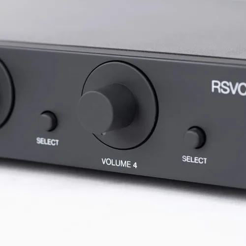 Miniatura 7 de OSD Audio Selector de altavoces 4X con resistencia de control de volumen Audiófilo - RSVC4