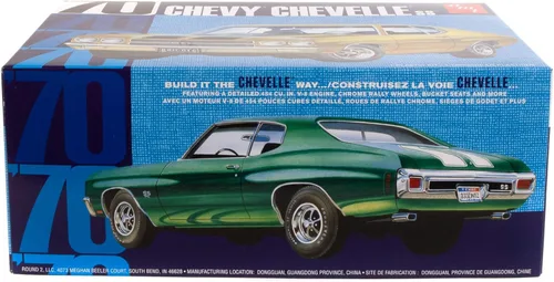 Miniatura 4 de AMT 1970 Chevy Chevelle SS 2T Kit de Modelo a Escala 1:25