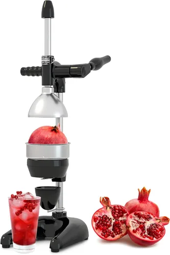 Miniatura 9 de Tribest Pro MJP-105 XL Máquina exprimidora manual profesional de prensa en frío para granadas y cítricos (morado)