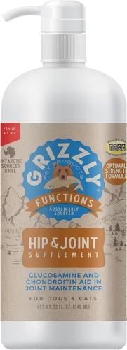 Grizzly Pet Products Líquido para aliviar dolor de articulaciones para perros