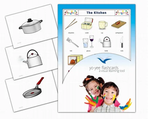 Miniatura 25 de Tarjetas didácticas de adjetivos para niños en edad preescolar, niños pequeños y adultos - Set 1 - Incluye actividades de enseñanza