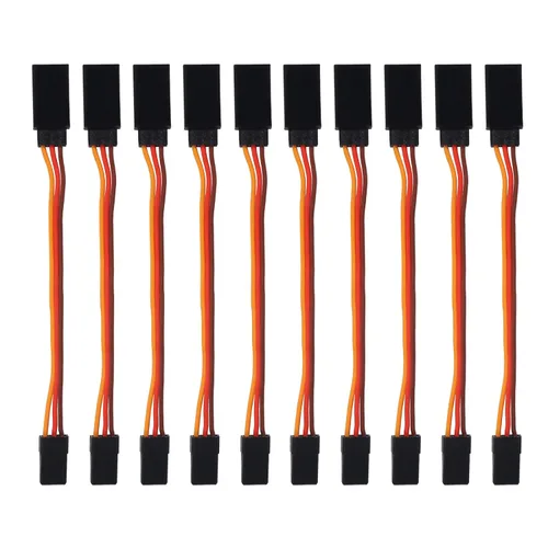 Miniatura 9 de ACEIRMC Cable de extensión servo de 3 pines hembra a macho conector de cable JR para control remoto RC Car Airplanes (39.4 in)
