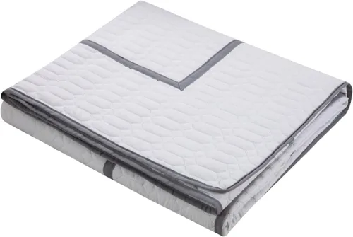 Miniatura 2 de Chic Home Juego de funda de edredón de mesa de 8 piezas, Queen, blanco (QS4844-AN)