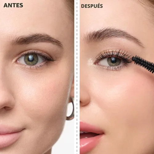 Miniatura 2 de Wonderskin Máscara de pestañas negra para volumen, longitud y rizo, alargamiento, voluminización y maquillaje de pestañas a prueba de manchas