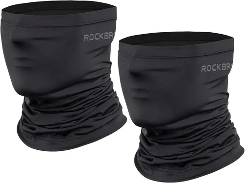 Miniatura 8 de ROCKBROS Polaina refrescante para el cuello, bandana para hombres, polainas de cuello de verano, media cara, bufanda, protección solar UV