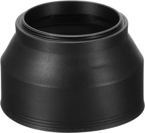 Miniatura 10 de PATIKIL Parasol para lente de cámara de 1.929 in, protector de lente plegable de goma, bloquea el exceso de luz solar, mejora la fotografía