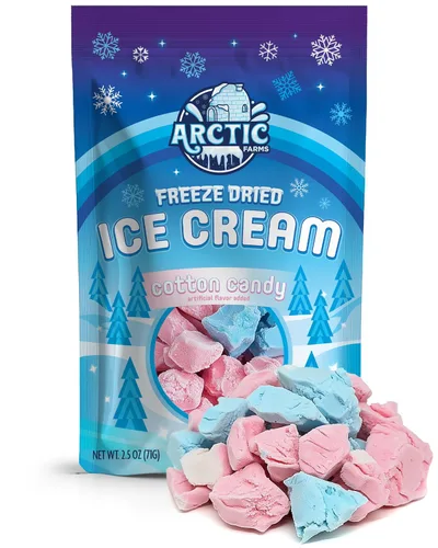 Miniatura 49 de Arctic Farms Trozos de Helado Liofilizado a Granel - No se Derrite (Mantequilla de Maní) (1 libra)