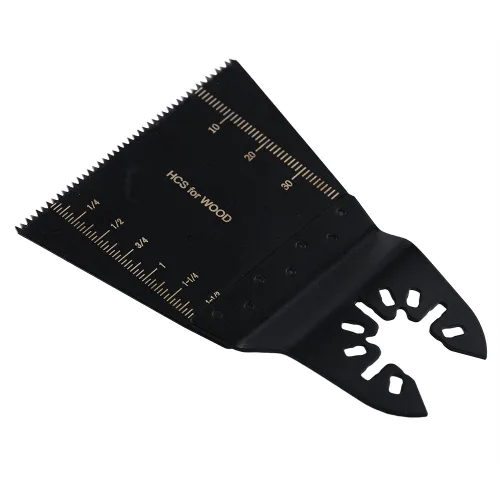 Miniatura 5 de HIFROM Hojas de sierra oscilantes de precisión de madera segmentada ancha/plástico/metal blando para múltiples herramientas, repuesto para Fein