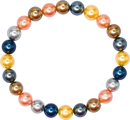 Miniatura 512 de Amazing Gemstone Pulsera de cristal para mujeres y hombres, pulsera de cristal curativo de protección, pulsera elástica con cuentas de piedras