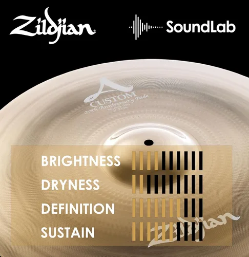 Miniatura 5 de Zildjian - Platillo personalizado para el 20 aniversario de 21 pulgadas
