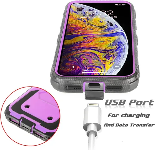 Miniatura 4 de Asuwish Funda de teléfono para Samsung Galaxy A51 4G, híbrida, resistente, a prueba de caídas, a prueba de caídas, protección de cuerpo completo