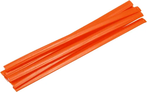 Miniatura 57 de MECCANIXITY 5 varillas de soldadura de plástico amarillo de 0.374 in x 9.843 in HDPE cinta plana de soldadura de plástico para reparar tanques