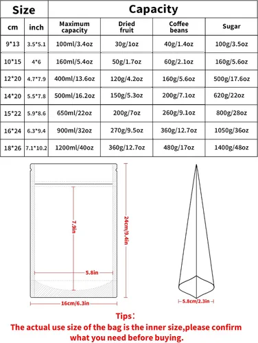 Miniatura 2 de Paquete de 100 bolsas a prueba de olores, bolsas resellables de 6.3 x 9.4 pulgadas con ventana mate, bolsa de papel de aluminio, bolsas sellables