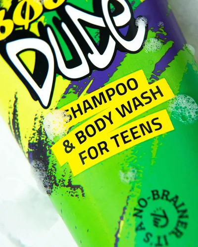 Miniatura 3 de 808 Dude Champú y gel de baño para adolescentes, niños y hombres Ingredientes puros naturales y orgánicos Elimina el olor corporal y los brotes