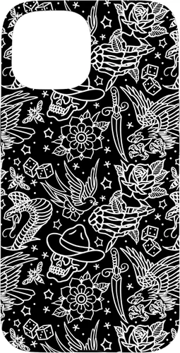 Miniatura 6 de Funda de arte de tatuaje tradicional americano para iPhone 17