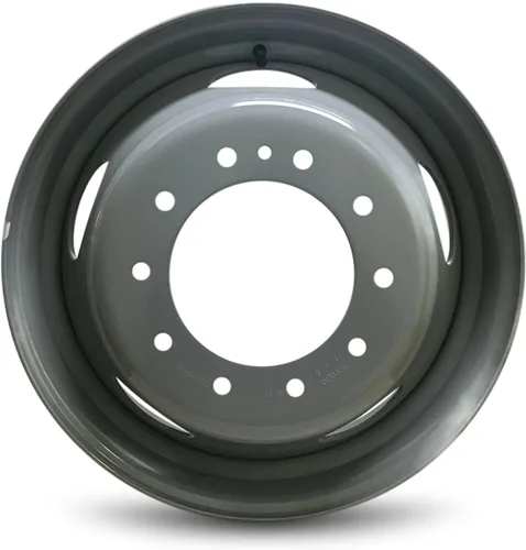 Para Ford F450SD F550SD 2005-2022 Llanta de acero pintado gris de 19 pulgadas, repuesto directo de equipo original, rueda de automóvil lista para