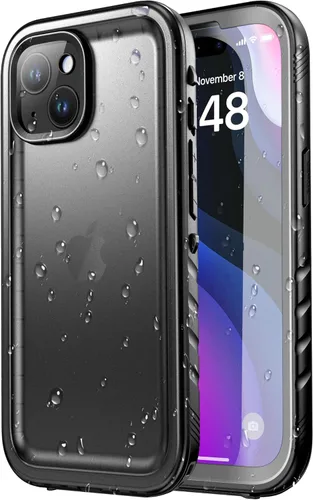 Miniatura 70 de SPORTLINK Funda para iPhone 15 Pro Max, IP68 resistente al agua, protección militar, cuerpo completo, resistente, a prueba de golpes, sellado 360, a