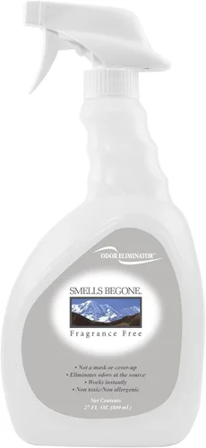 Miniatura 7 de SMELLS BEGONE Ambientador en aerosol – 12 onzas, paquete de 2 – Eliminador de olores – Elimina olores del humo, botes de basura, automóviles