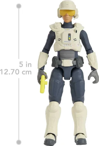 Miniatura 3 de Mattel Figura de acción Fremont de guardia de seguridad Lightyear de Disney y Pixar, articulación de 12 puntos y accesorios de película, escala de 5