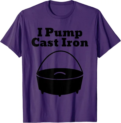 Miniatura 86 de I Pump - Camiseta de hierro fundido para cocinar al horno holandés