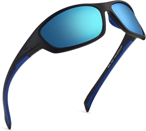 Miniatura 4 de KastKing Hiwassee - Gafas de sol deportivas polarizadas para hombres y mujeres, gafas de sol envolventes para pesca, ciclismo y correr, protección